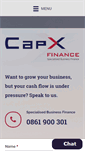 Mobile Screenshot of capx.co.za